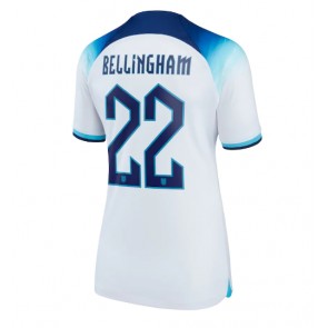 England Jude Bellingham #22 Hemmatröja Dam VM 2022 Kortärmad